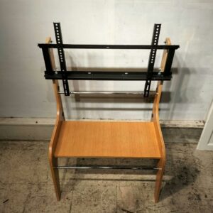 良美品　 FSW 木製 壁寄せテレビスタンド
