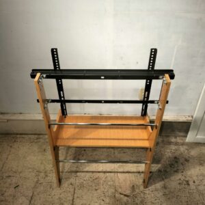 良美品　 FSW 木製 壁寄せテレビスタンド