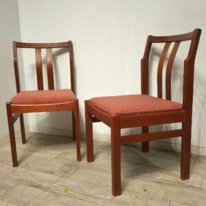 希少　70’ｓ　ヴィンテージ　チーク　チェア　2脚セット　メンテ済