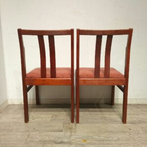 希少　70’ｓ　ヴィンテージ　チーク　チェア　2脚セット　メンテ済