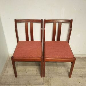 希少　70’ｓ　ヴィンテージ　チーク　チェア　2脚セット　メンテ済