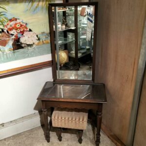 希少　神戸洋家具 ドレッサー＆スツール