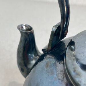 【箱付き】 希少 銀瓶 茶道具