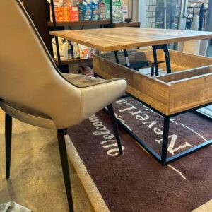 リフトトップ カクテルテーブル ナチュラルブラウン