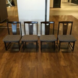 ロータイプ 伸長式ダイニングセット 4脚セット