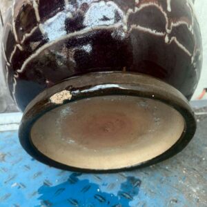 益子焼き 陶器製火鉢 直径33cm