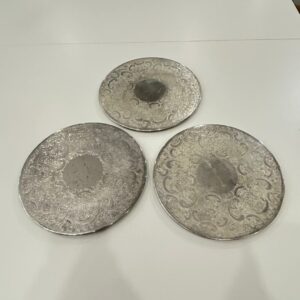 シルバープレート　３枚セット