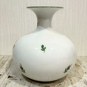 【3点】Augarten ウィンナーローズ フラワーベース キャンドルスタンド