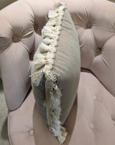クッション グレー プリンセス ベロア クラシック コレクション