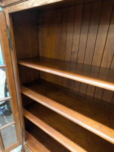 【無垢材】オランダ民芸家具 キュリオケース