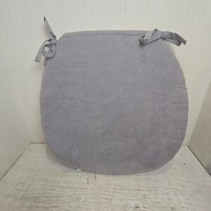 【4個セット】 新品 大判 バテイ クッション 青 紐付き