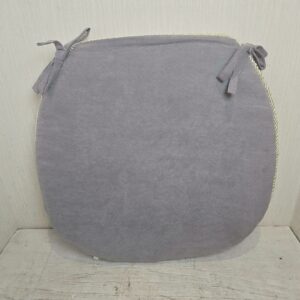 【4個セット】 新品 大判 バテイ クッション 青 紐付き